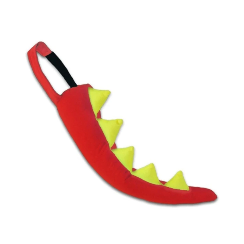 Adjustable Length Dinosaur Tail for Youngsters Children Dragon Tail Encourages Curiosity and Imagination in Role Playing