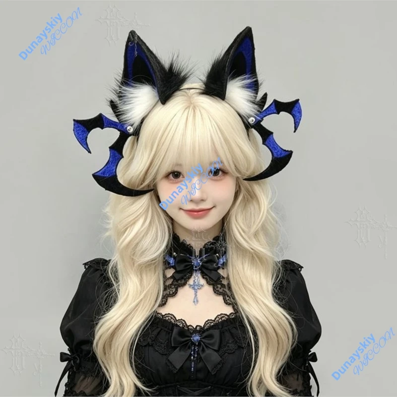 Diadema de Cabeza de Araña Viuda Negra, Diadema de Orejas de Bestia Cthulhu Oscura, Accesorio de Cosplay, Disfraz de Halloween, Anime, Cómic, Evento, Accesorio de Disfraz