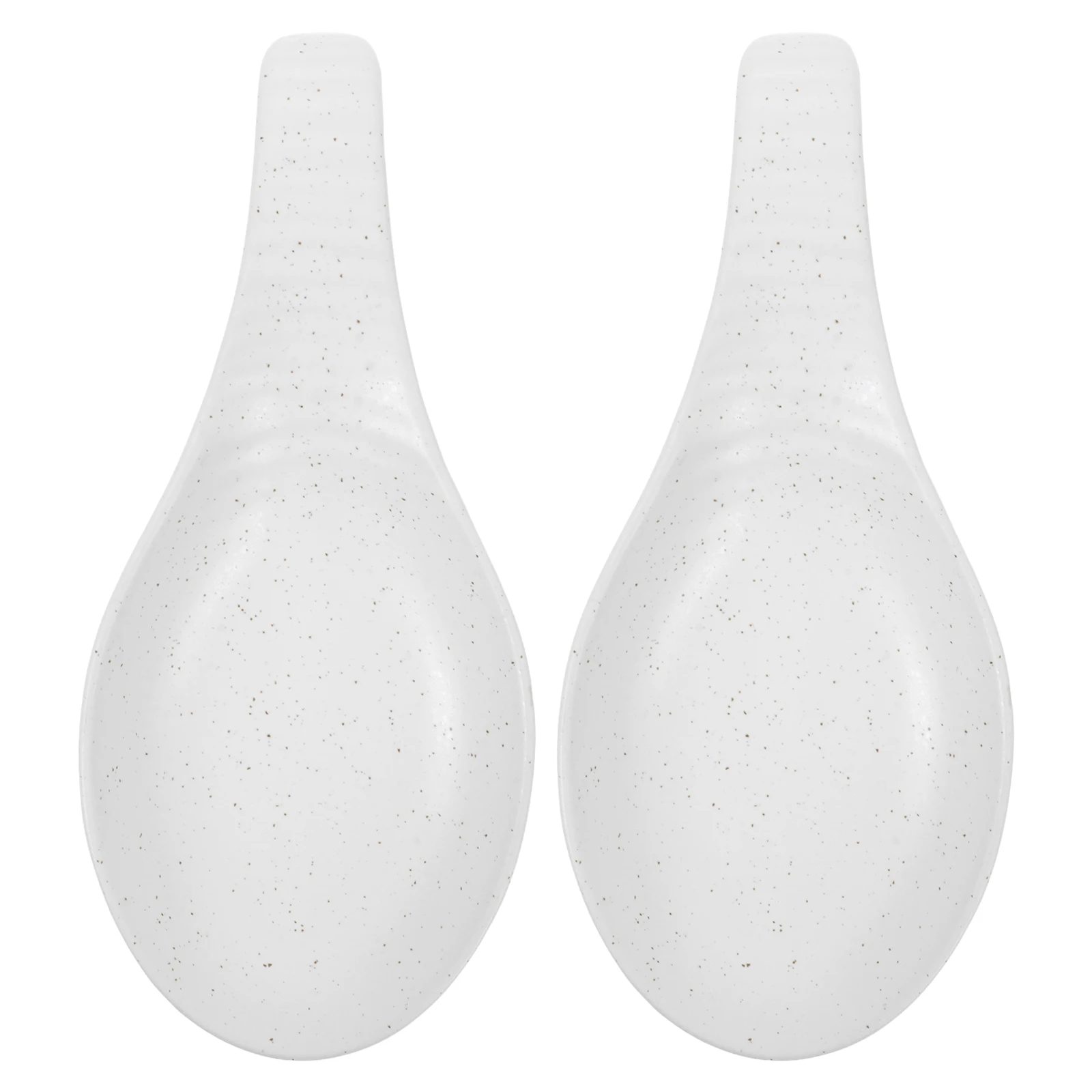 

2Pcs Ceramic Spoon Holder Retro Style Dishwasher Safe Kitchen Countertop Spoon Rest Large Utensil Organizer Stove Top