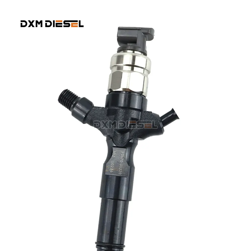 Fuel Common Rail injector 23670-30220 23670 30220 2367030220 Compatible with Hilux Prado D4D 1KD-FTV