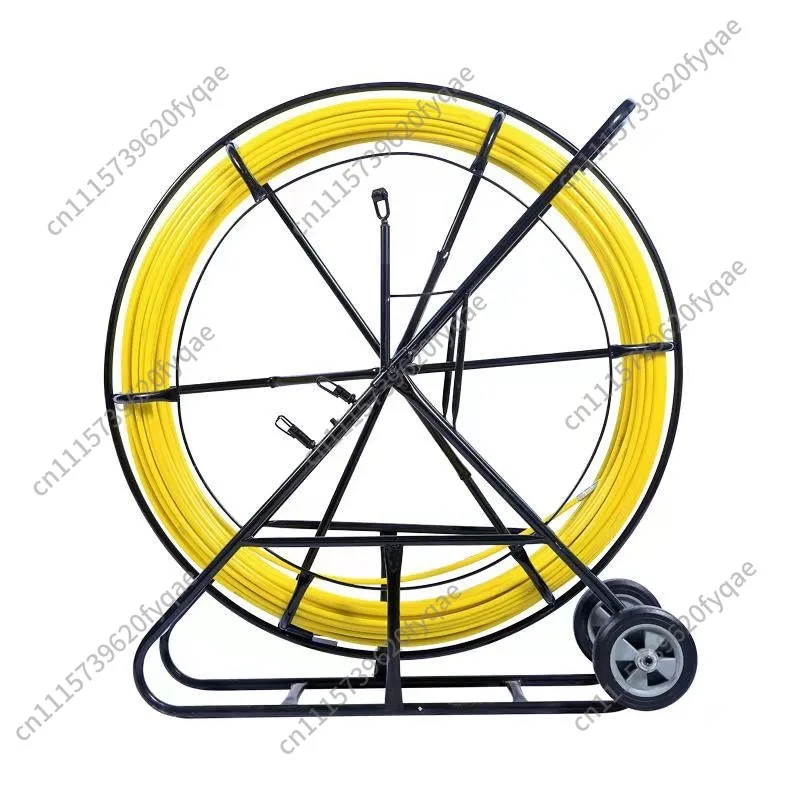 Electric power construction threading device FRP perforated lead device pipeline dredging electrical cable tractor wire puller