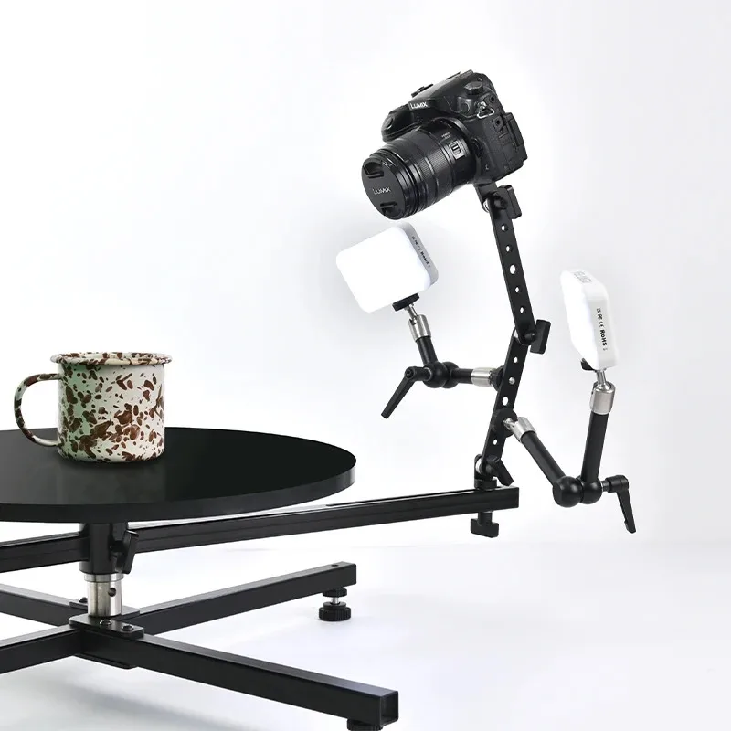 Professional Photography Turntable Stand 360° Rotating for Product Display Compatible with 360 Photos And Videos