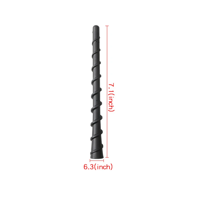 7 inch Short Black Antenna Mast Radio AM/FM  Antenna Replacement For Toyota Tundra Tacoma FJ Cruiser