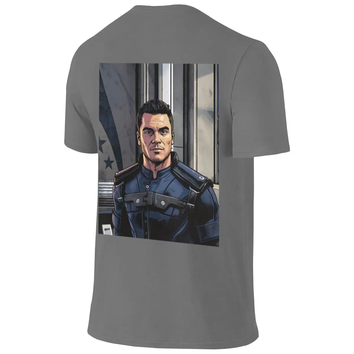 Major Major Loose But Not Bulky Reversible T-shirt Street Casual Clean Surface Basic Tee