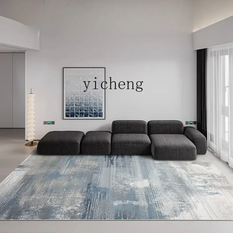 Minimalist Living Room Carpet Stain-Resistant Villa Modern Light Luxury Table Carpet High-Grade Bedside Blanket Thickened