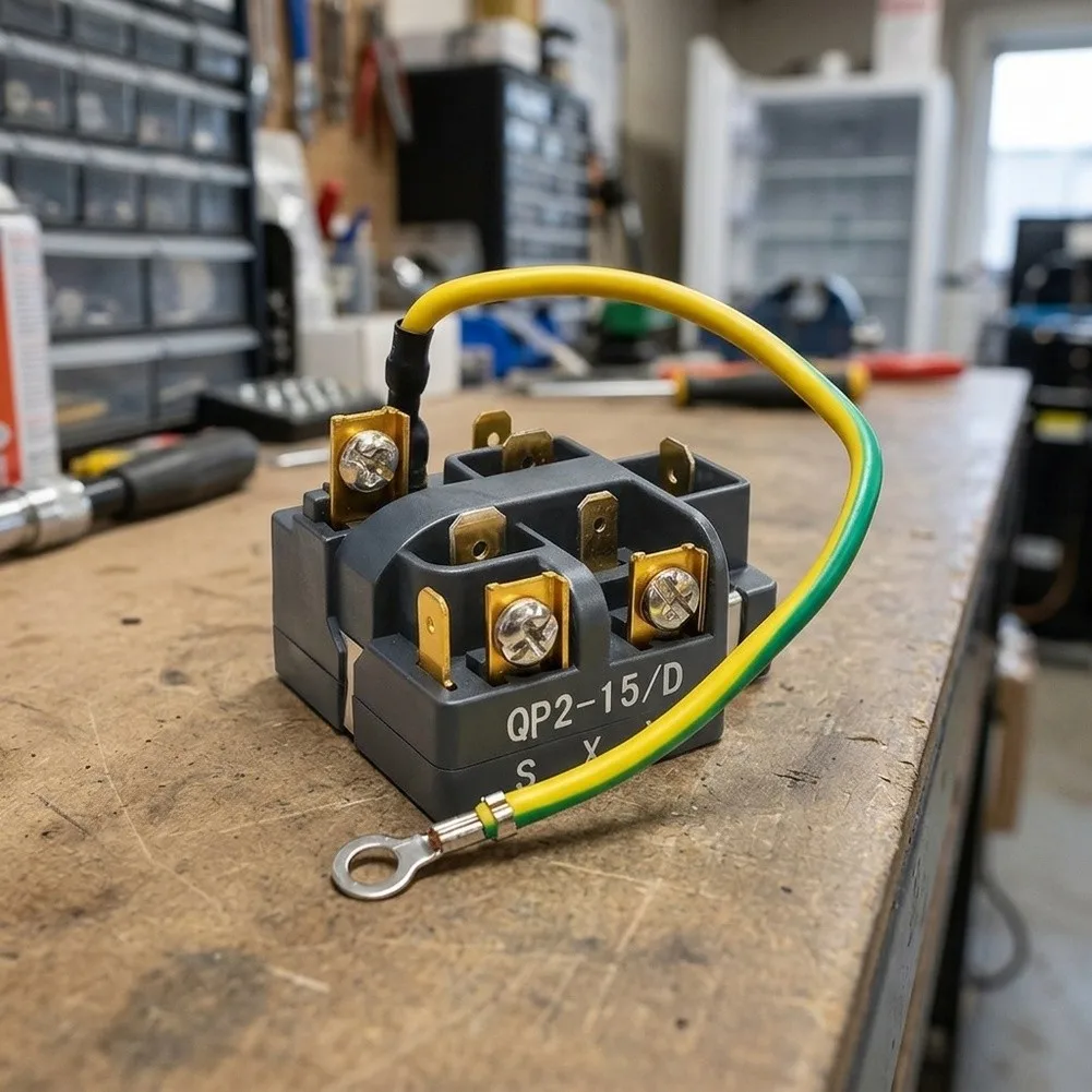 QP2-15/D For Refrigerator Compressor For Starter For Ptc Overload Switch Single Piece Dependable Performance Secure Connection