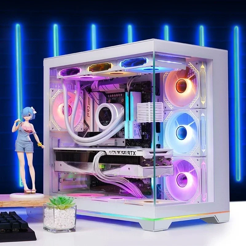 Desktop computer case, sea view room, Internet café, water cooling, gaming and e-sports