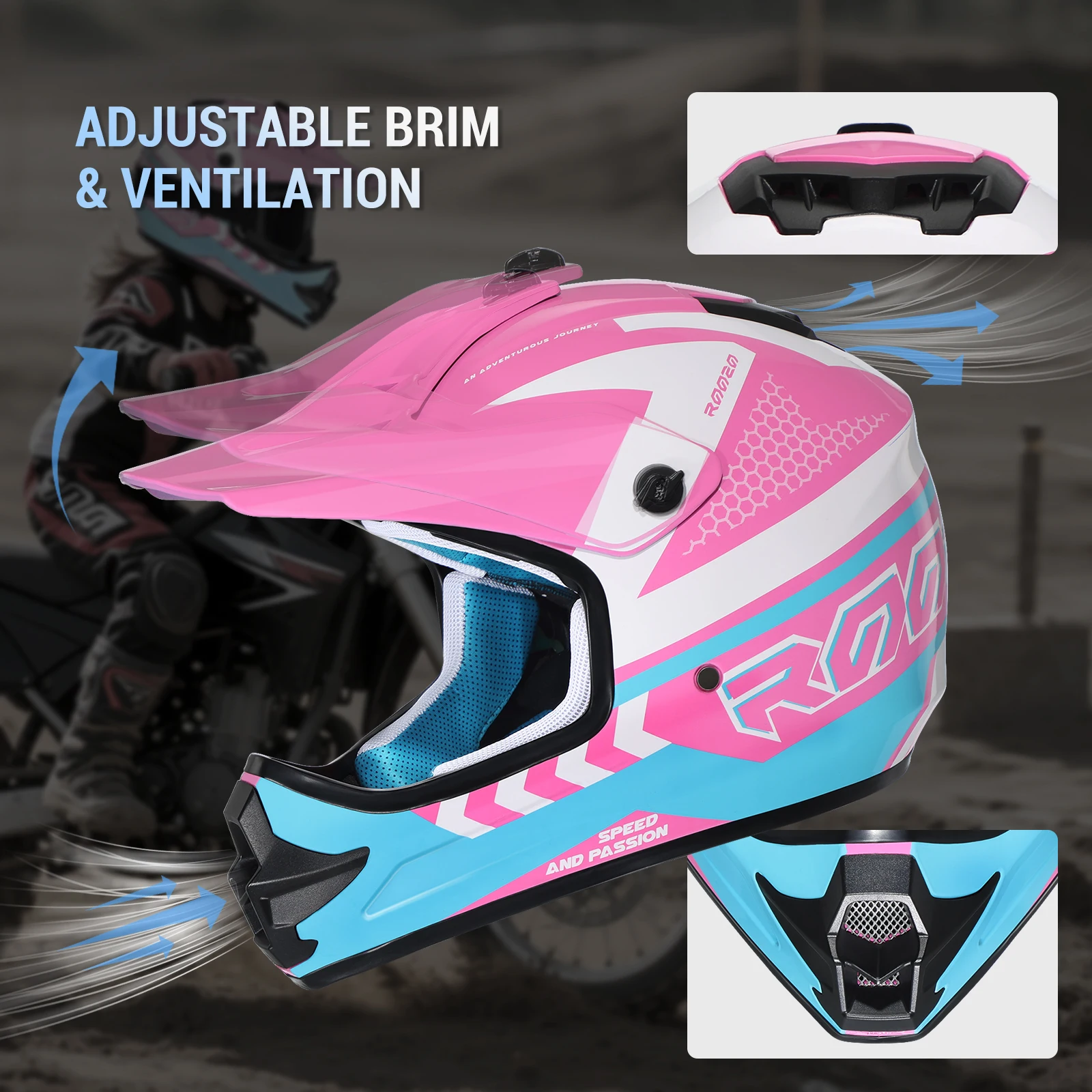 Thumbnail 3 - #46 Newest Full Face Motorcycle Helmets