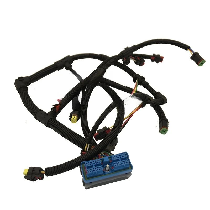 Excavator parts, engine wiring harness, vehicle wiring harness