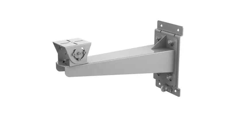 Stainless Steel 316L Wall Mounted CCTV Security Camera Fixed Mounting Bracket with IP68 Protection