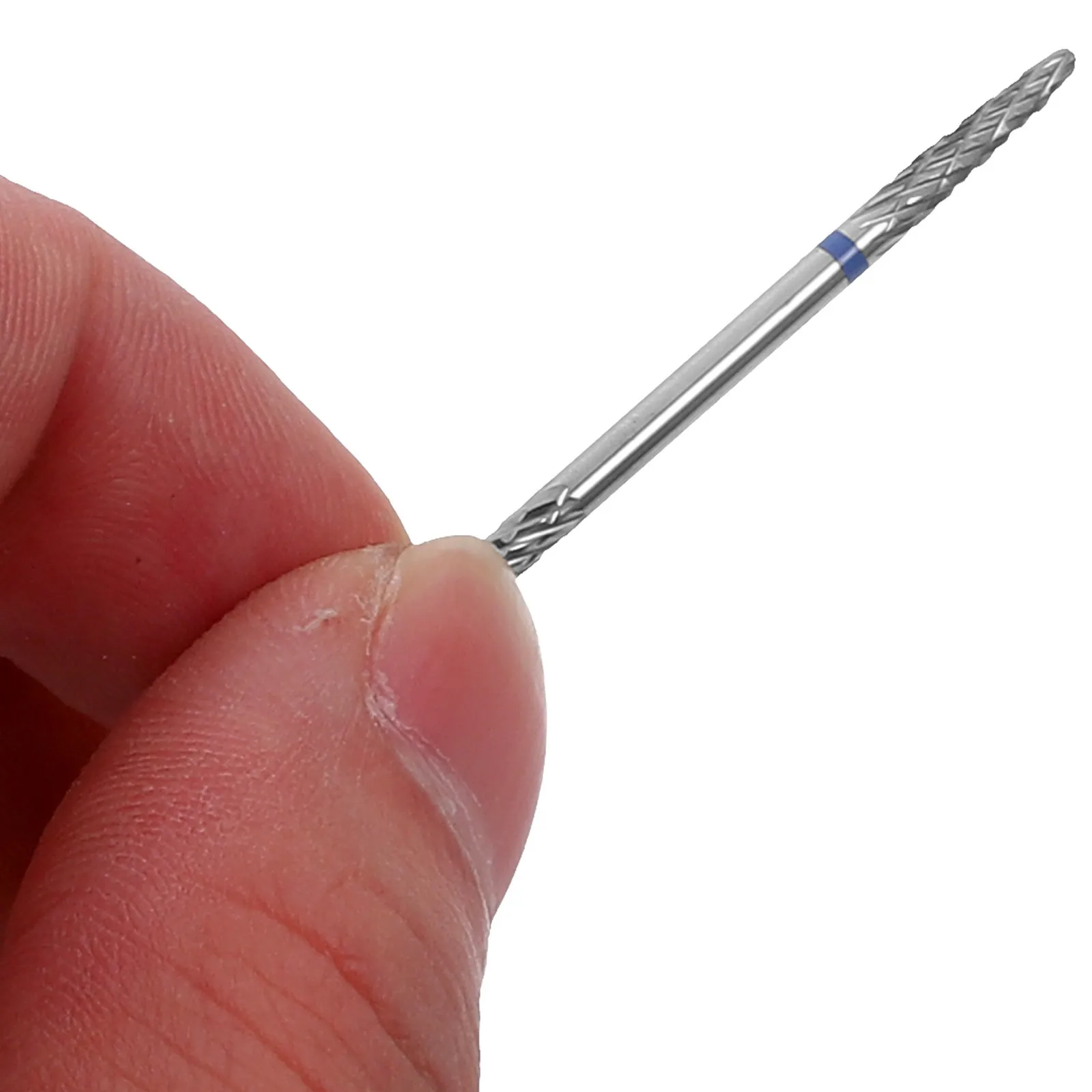 مسمار طحن رئيس أداة معدنية مانيكير لقمة ثقب للأظافر الاكريليك تلميع تشكيل إزالة الجلد الميت مسمار الفن