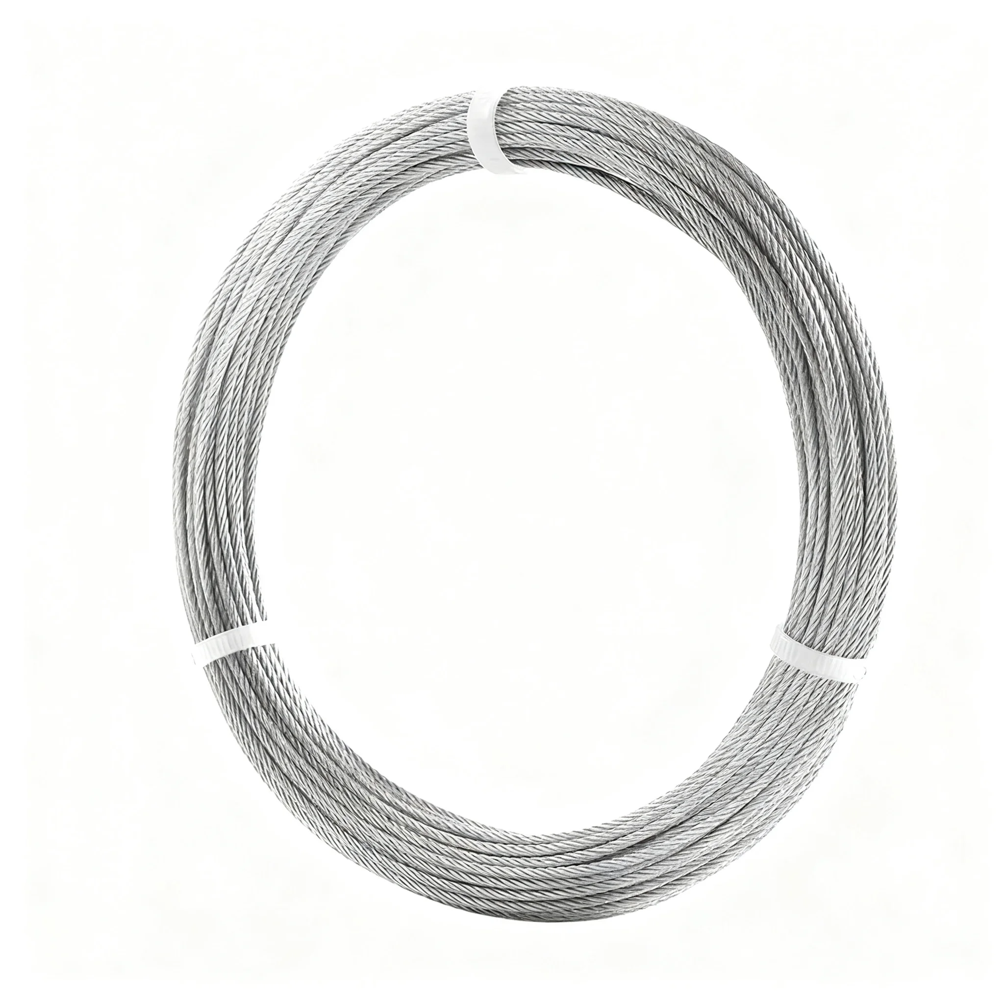 304 Steel Cable Stainless Steel Wire Rope Flexible 7x7 Construction Corrosion Resistant Durable