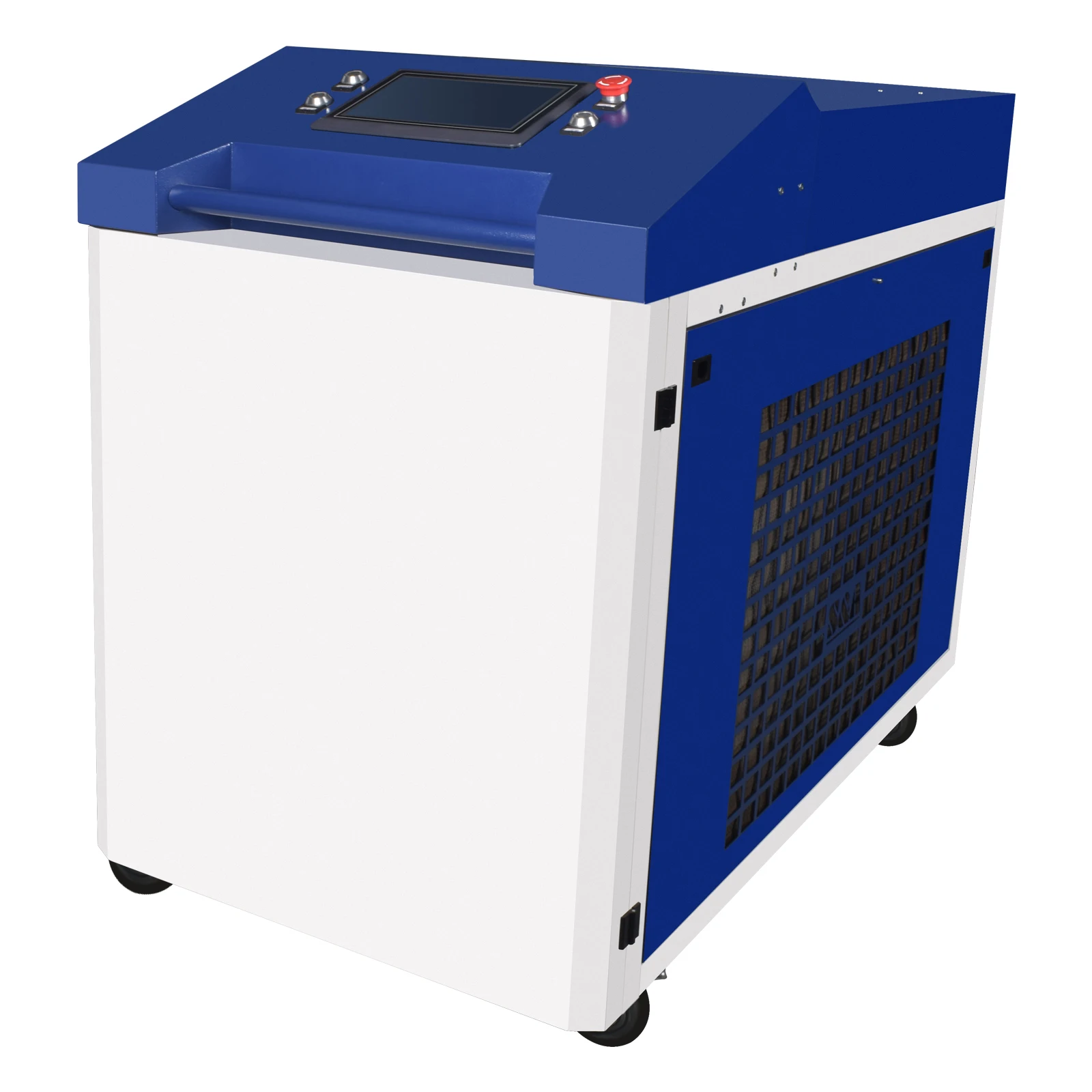 섬유 레이저 산업용 녹 제거 청소 기계, 금속 청소용 오일 페인트, 폭 500mm, 6000W