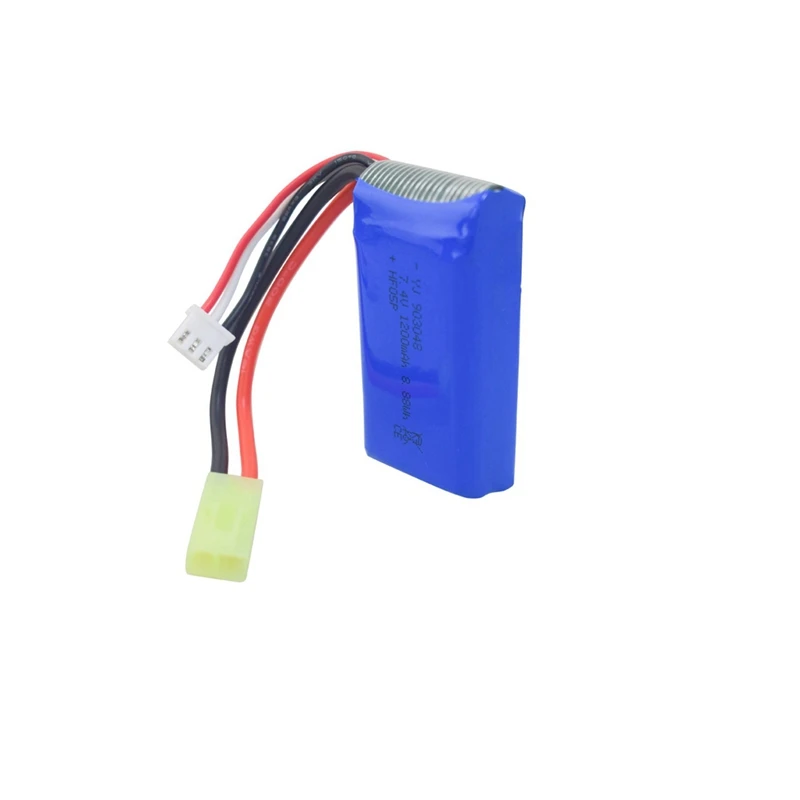 Suitable For 9301E 9302E 9303E 9300 RC Car 7.4V 1200Mah High Speed Parts Remote Control Car Battery Replacement Accessories