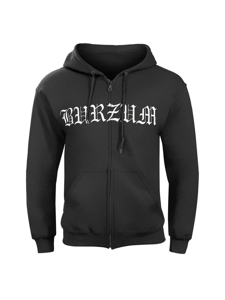 

Куртка Burzum Bla Metal Band оверсайз с капюшоном на молнии, повседневная хлопковая толстовка в уличном стиле, молодежная осенне-зимняя куртка