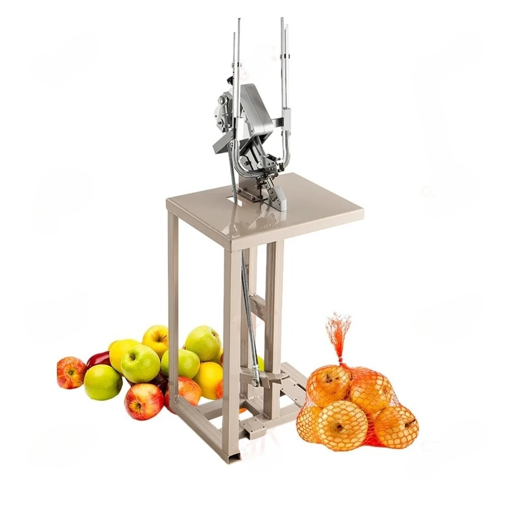 

Машина для стрижки колбас с педалью, машина для запечатывания пакетов с фруктами, пневматическая машина для обрезки двойных алюминиевых зажимов с винтом регулировки герметичности