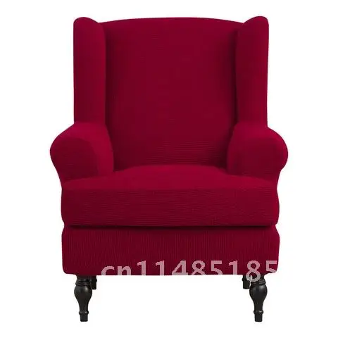 

Armrest Chair Wedding Banquet Modern Covers Stretch Detachable Washable Wingback Chair Covers Polar Fleece Wing Chair Cover