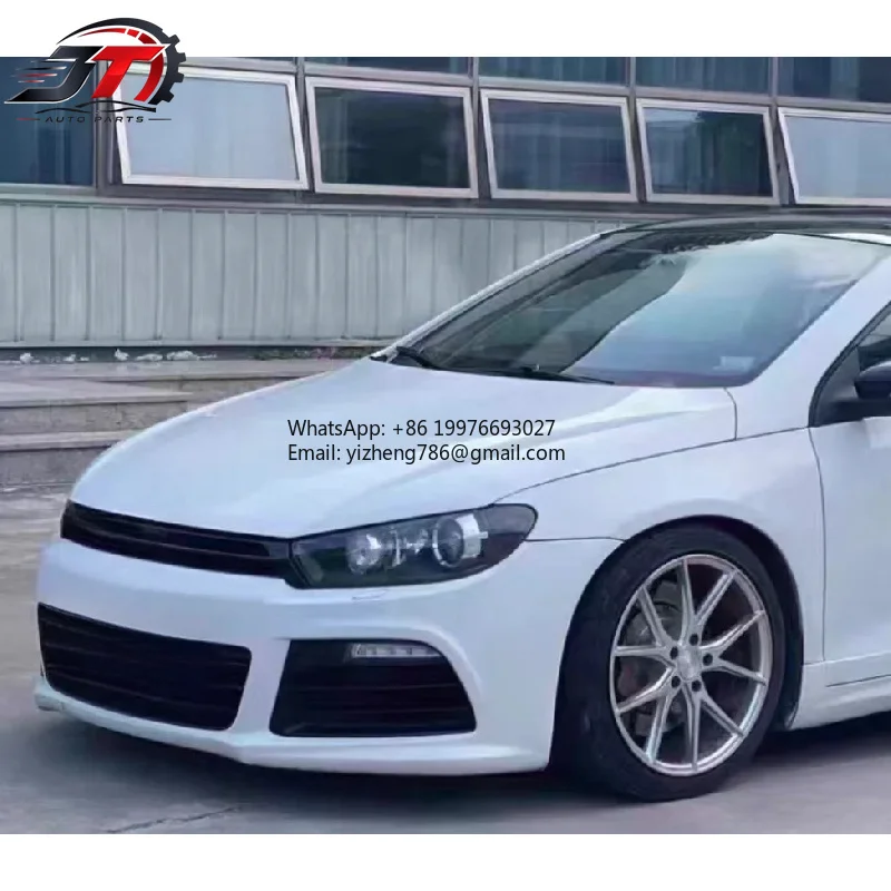 New style High Quality Full Body Kit 09-14 for Volkswagen Scirocco, Front Grille, Lower Grille, Frame and Rear Lip, Bolt-On Inst
