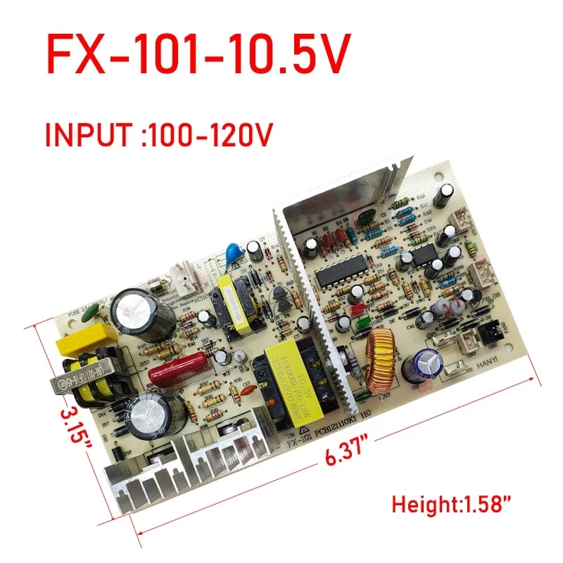 

Основная плата управления холодильником PCB121110K1 10.5V, совместимая с X101, запасная часть для платы питания холодильника