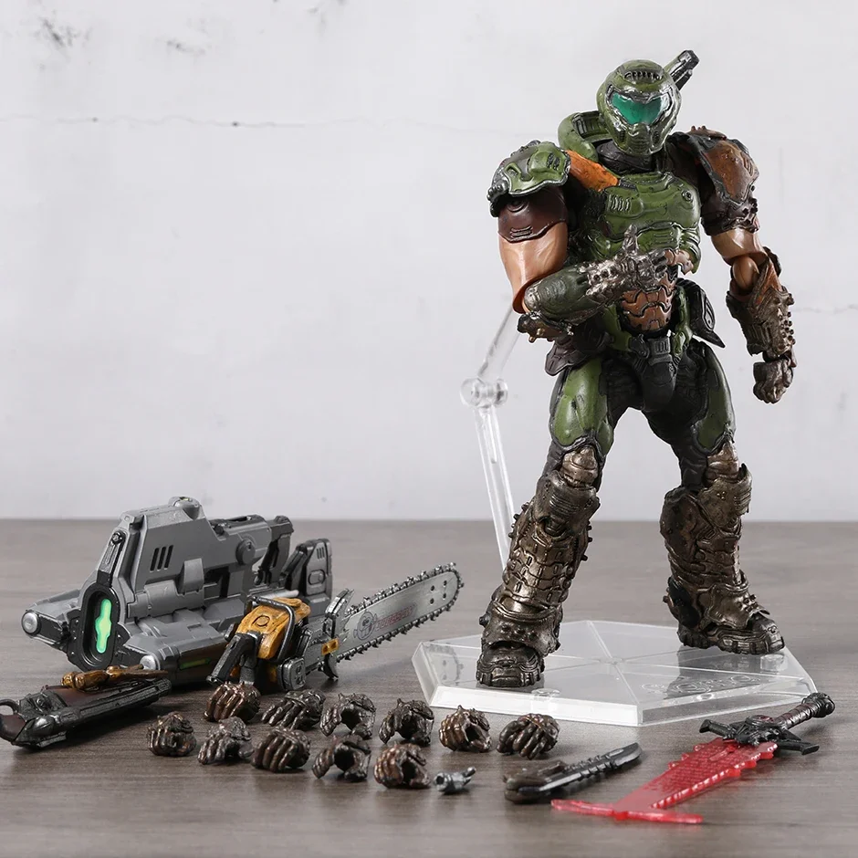 figma SP-140 Doom Slayer Action Figure Figurine Collectible Model Doll Toy Gifts