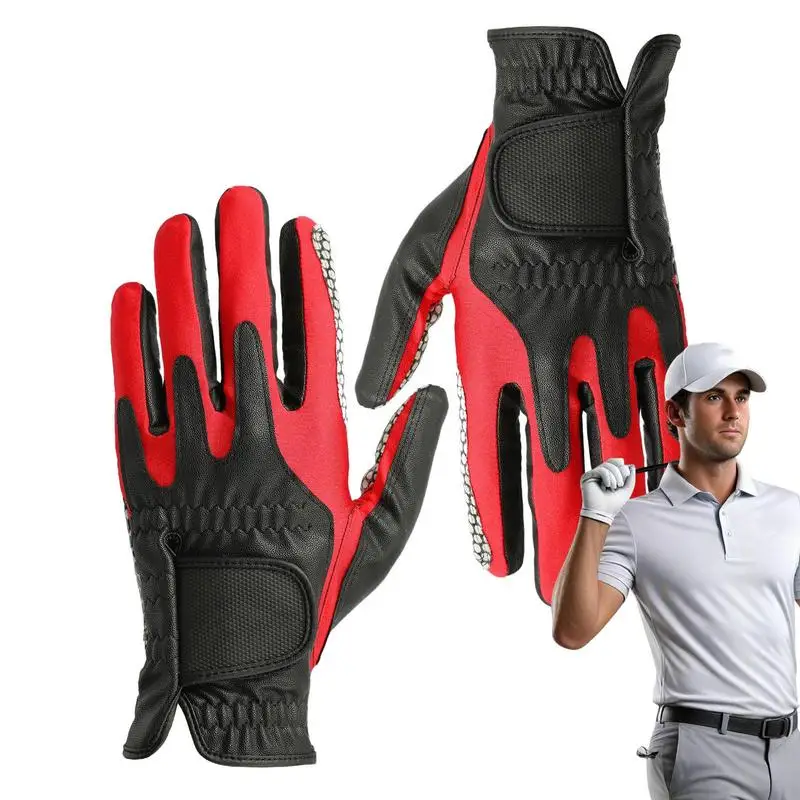 Golf Handschuhe Linke Hand Golf Chipping Korrektur Handschuhe Grip Trainer Reduzieren Golf Haken Ball Corrector Handschuhe Für Golf Training