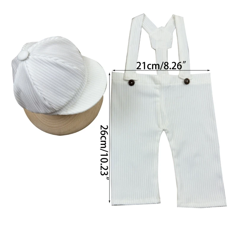 New Newborn Photography Props Baby Boy First Picture Outfit Photoshoot Shower Gift