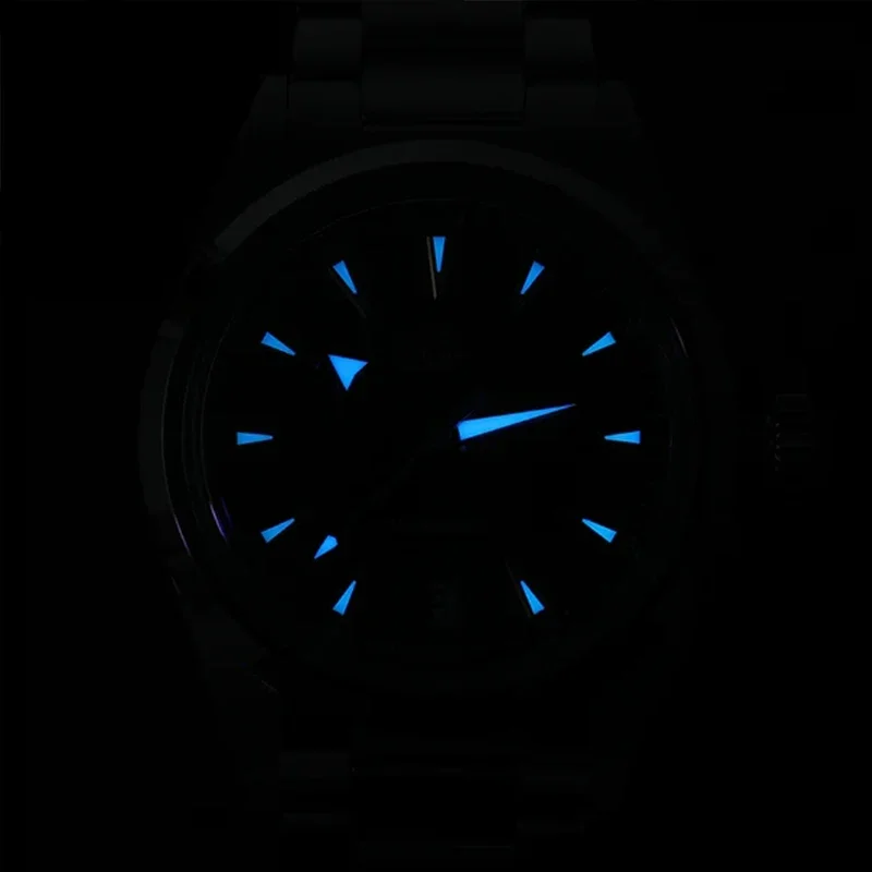 ساعة سان مارتن 38 ملم كرونومتر للرجال SN0113W V2 NH35 حركة أوتوماتيكية ياقوت BGW9 ضوء ليلي مقاوم للماء 100 متر