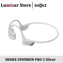 SHOKZ OpenRun Pro 2 S820 骨伝導イヤホン BT5.3 IP55【シルバー】 特別割引