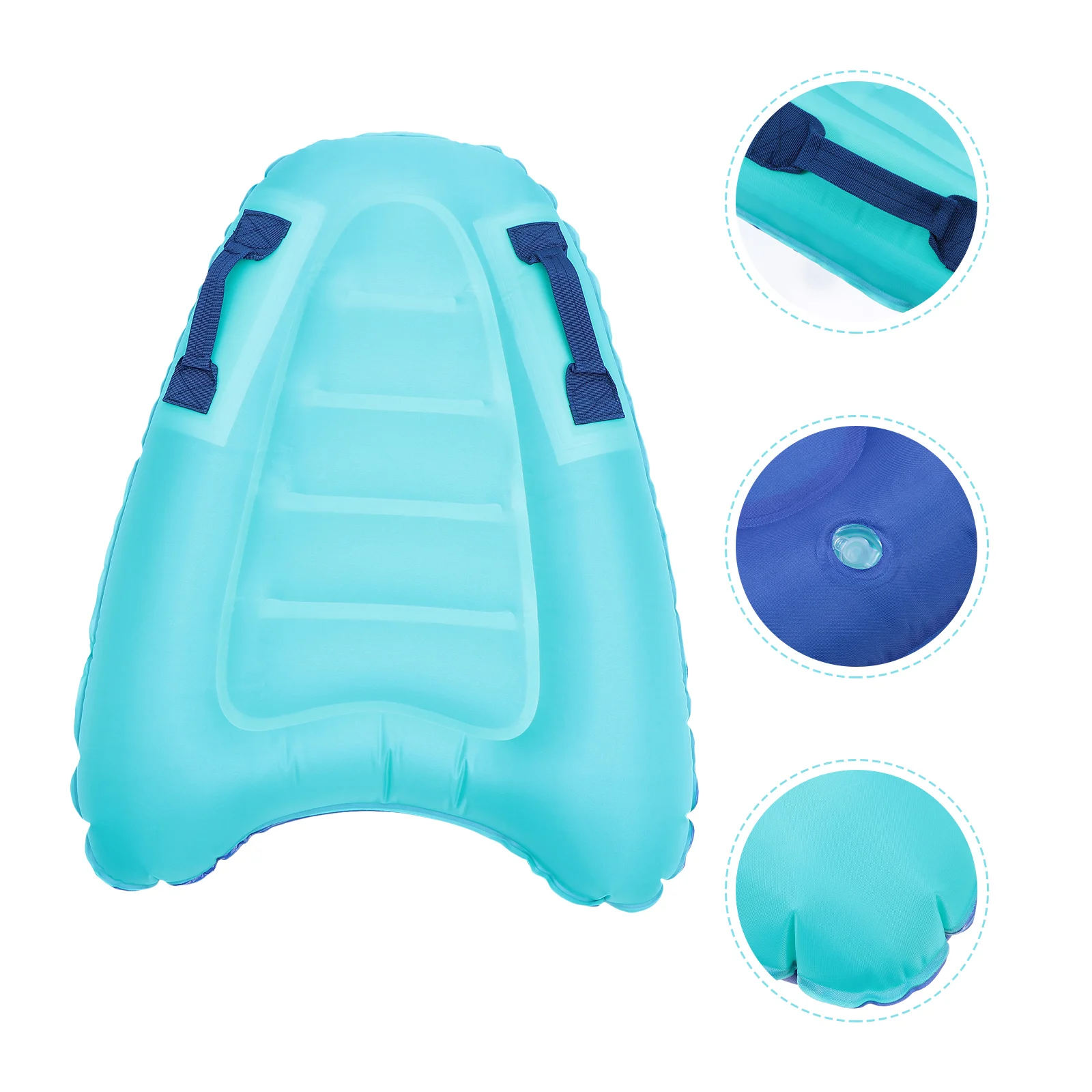 

Inflatable Swimming Board for Kids Floating Play Mat Lightweight Pool Toy Beach Summer Game Children Surfboard