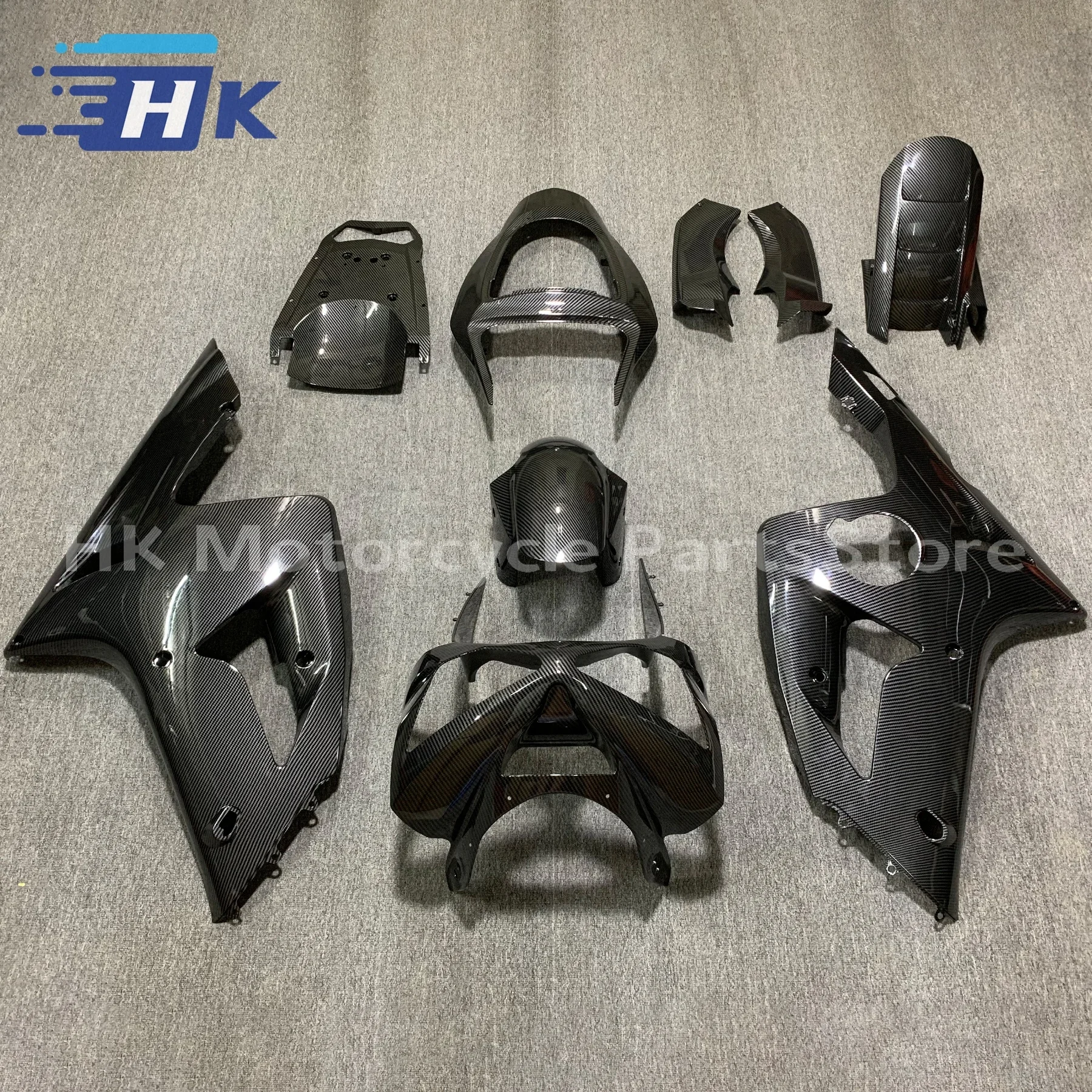 

New ABS Plastic Motorcycle Fairing kit Fit For Ninja ZX6R 2003 2004 636 ZX-6R 03 04 Custom full fairings bodywork