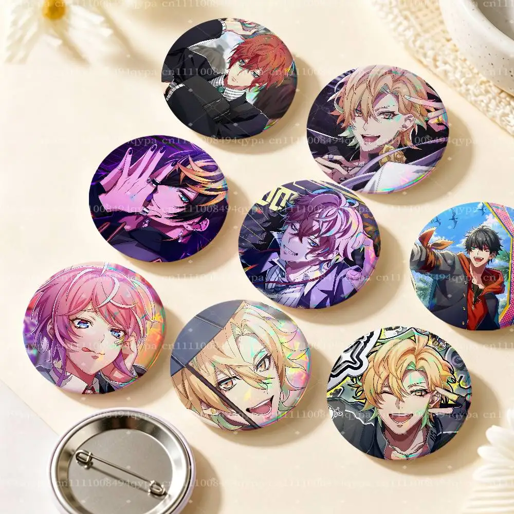 Hypnosis Microphone Pin Buttons Round Badge for Clothes Bags Hats Pins Accessories Backpacks Tote Bags Outfit Decor