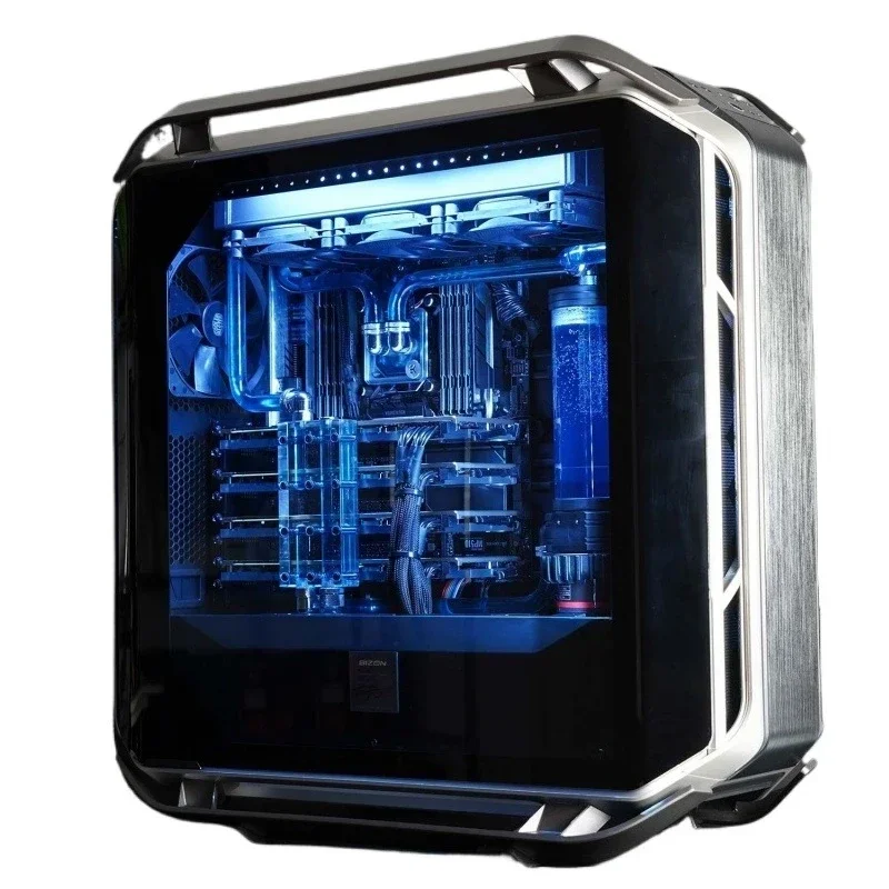 Server rack workstation artificial intelligence rendering host water cooling