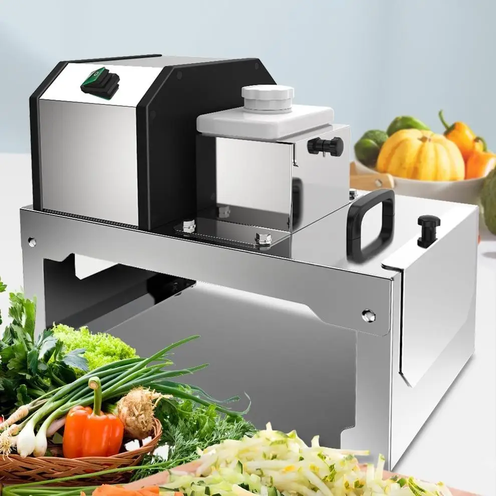 Automatic Electric Slicer Fruit and Vegetable Cutting Machine for Commercial Use