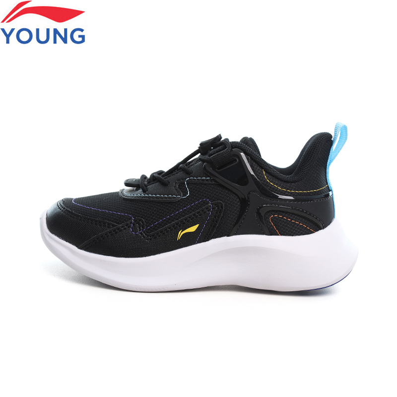  Li-Ning Boys Kids Sports Style Casual Shoes Wearable Stable Support Cushion Sport Shoes Comfortable Leisure Sneakers YKNT128 