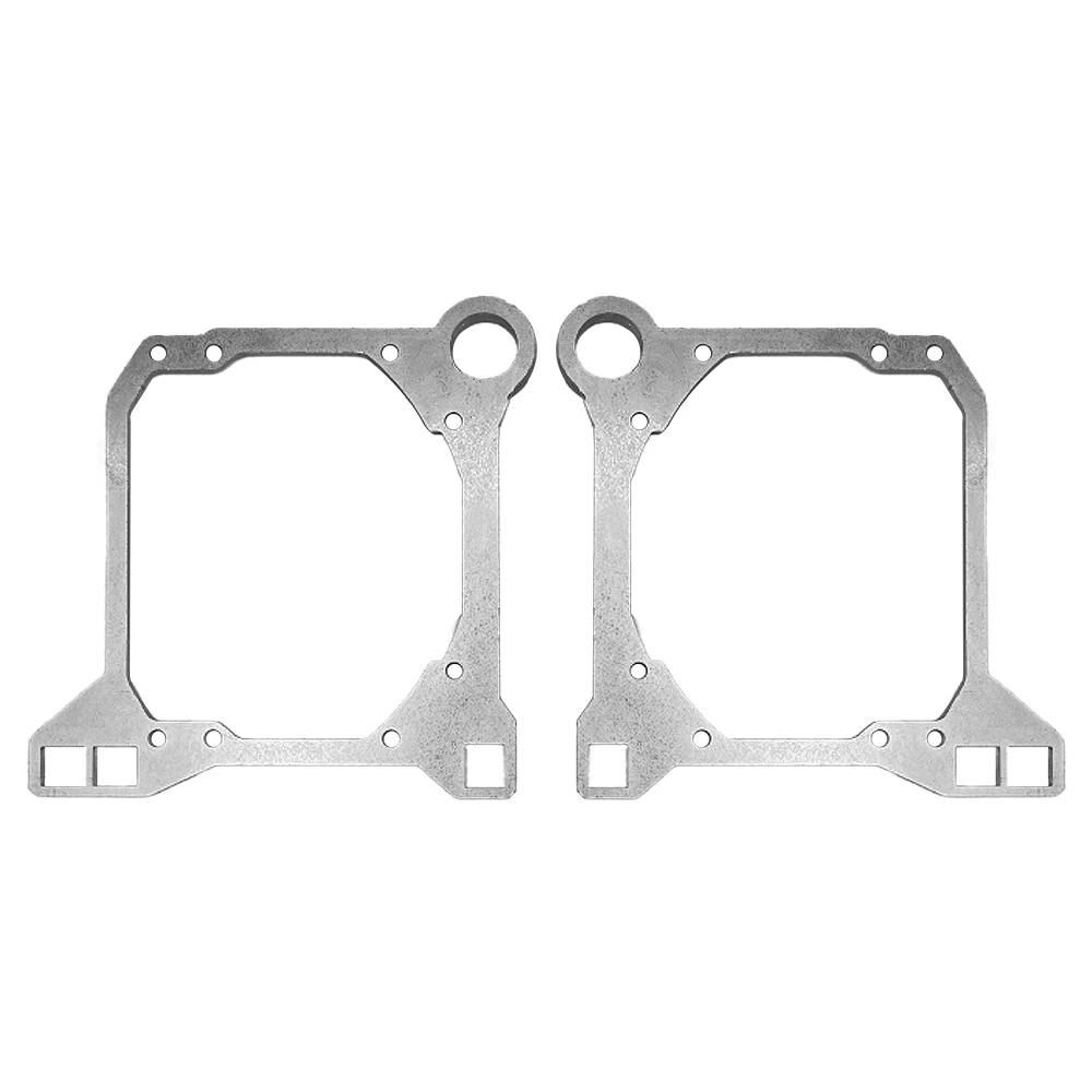 TAOCHIS Adapter Frame Headlights Transition Bracket for Nissan (applicable to both halogen and LED) Patrol 2014-2018 low beam