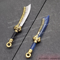 MOC Third Party Renzai Building Blocks Black Wukong Journey To The West Lion Camel Ridge Green Lion Big Knife Weapon Ornament