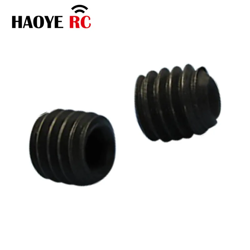 Haoye 20pcs M2 M2.5 M3 M4 M5 Metal Steel Hex Socket Set Screws Grub Screw For Rc Model Plane Accessories