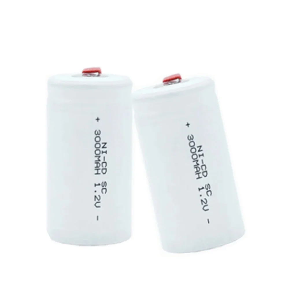 1.2V 3000mAh Ni-Cd SC SUB C High Quality Rechargeable Battery,Two-way Point Of Contact,For Electric Screwdriver Hand Drillr