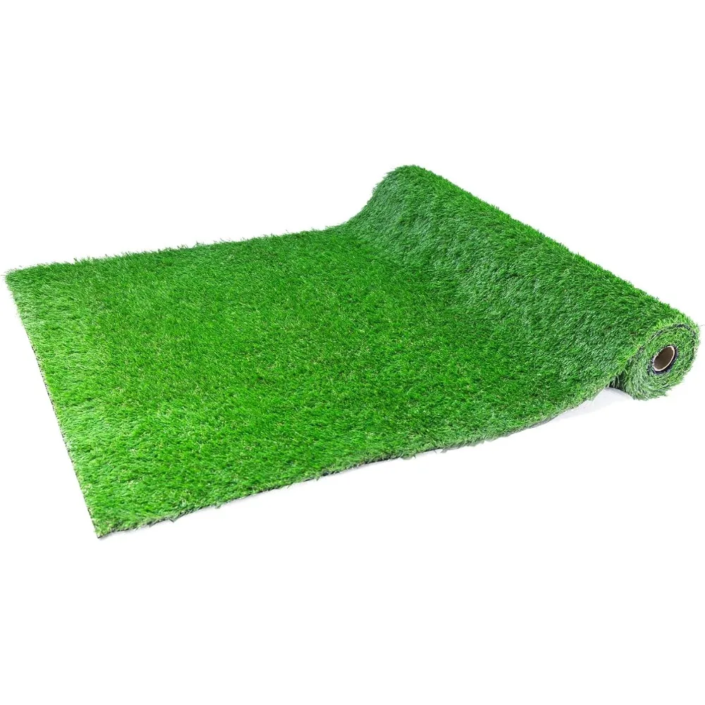 

3.3FTx10FT Artificial Grass Realistic Synthetic Thick Fake Faux Grass Rug Astroturf Carpet Landscape for Dogs Indoor Outdoor Gar