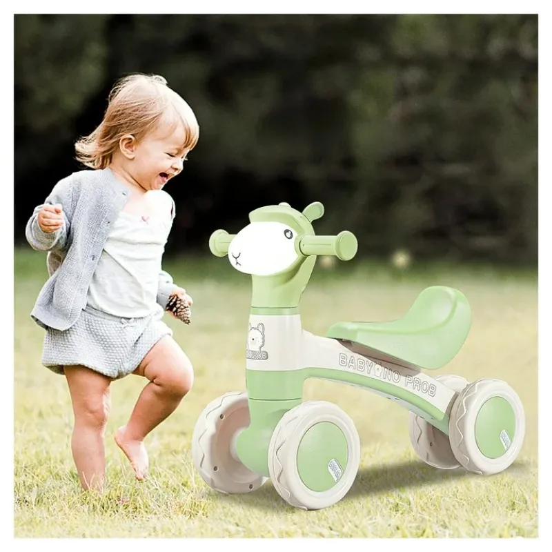 Baby Balance Bike with Bubble Machine for Boys Girls Toddlers Kids Bikes with Music & Lights No Pedal Gift Toys 1-3 Years