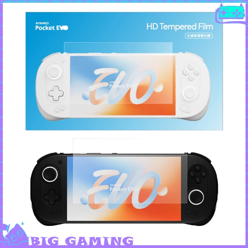 

Защитная пленка для экрана портативной игровой консоли Ayaneo Pocket Evo, закаленная пленка высокой четкости, аксессуары для игровых контроллеров, защита от царапин