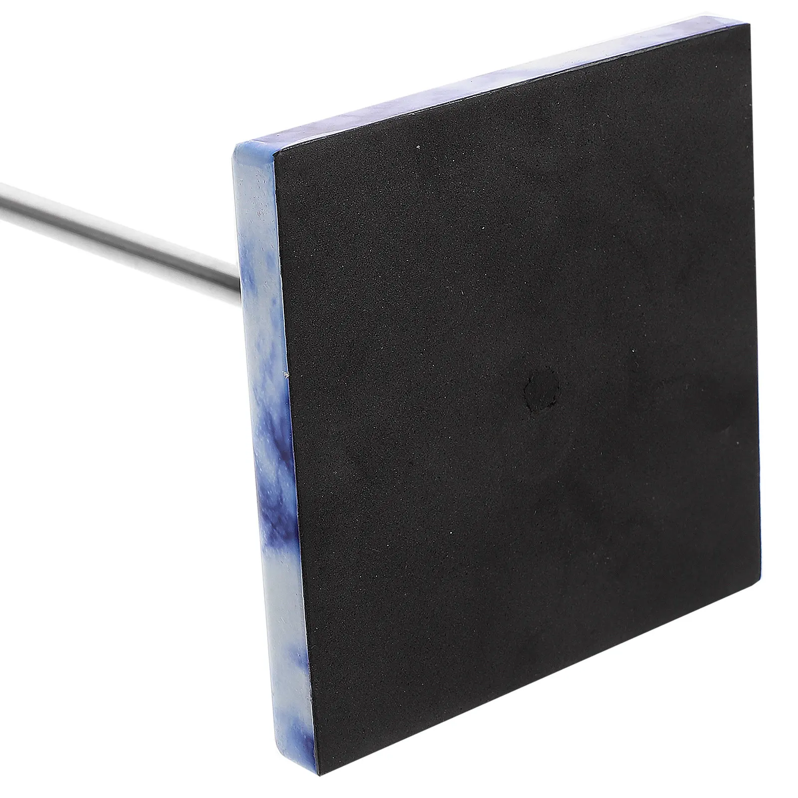 Mini Desk Flag Stand Fixing Pole Holder Indoor Flagpole Desktop Base Metal Stick