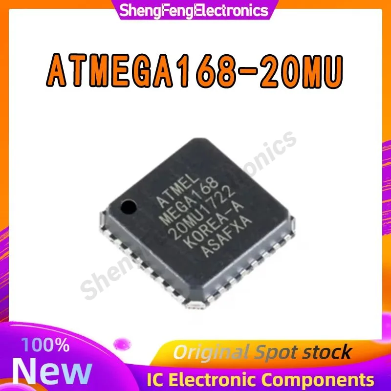 ATMEGA168-20MU ATMEGA168-20 ATMEGA168 ATMEGA IC MCU رقاقة VFQFN-32 في المخزون