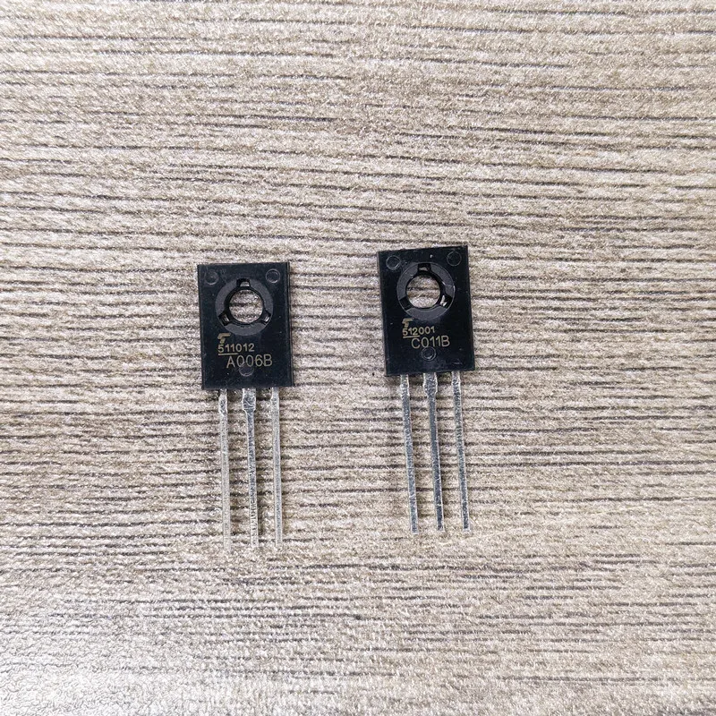 TTA006B TTC011B silk screen A006B C011B TO-126 PNP transistor for audio chips
