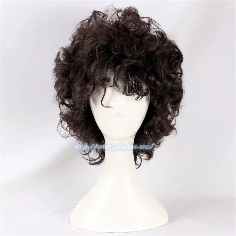 Movie First Blood Sylvester Gardenzio Stallone Cosplay Wig Heat Resistant Synthetic Hair Halloween Party