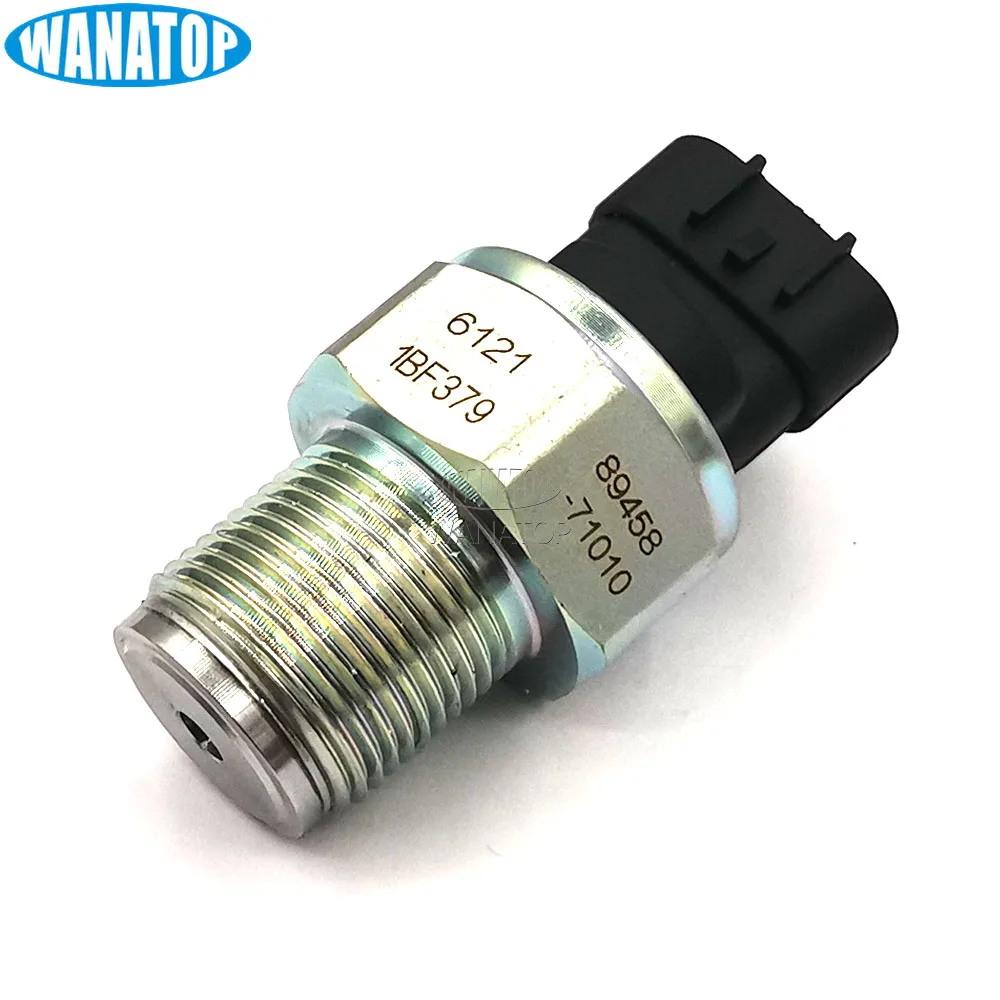 Common Rail Fuel Pressure Sensor 89458-71010 8945871010 499000-6121 For Toyota Hilux Hiace D4D 3.0L