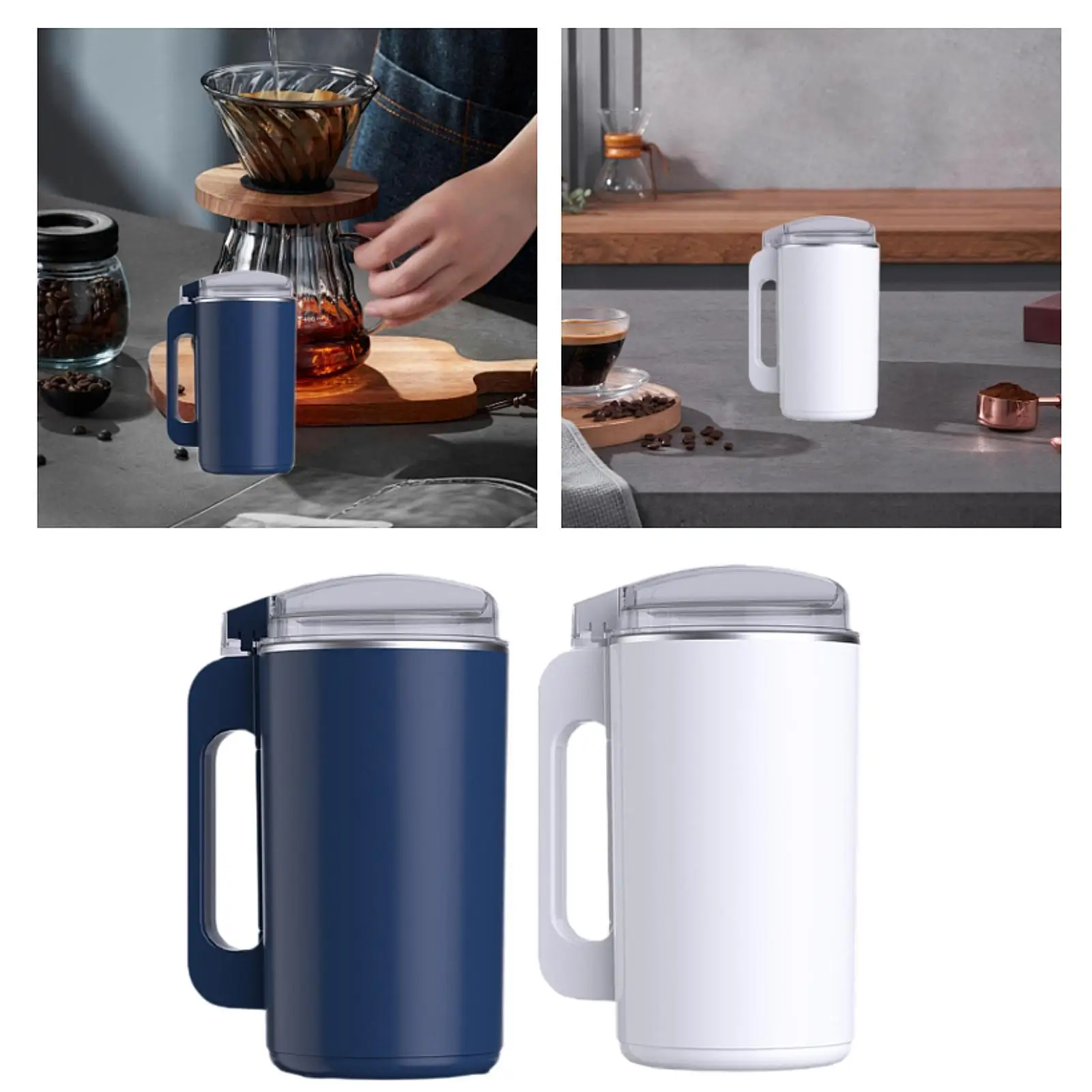 เครื่องบดเมล็ดพืชไฟฟ้า โรงสีฟีดไฟฟ้า ด้ามจับสบาย เครื่องบดเมล็ดกาแฟอัตโนมัติสําหรับธัญพืช ข้าวโพด ธัญพืช พริกไทย ข้าว