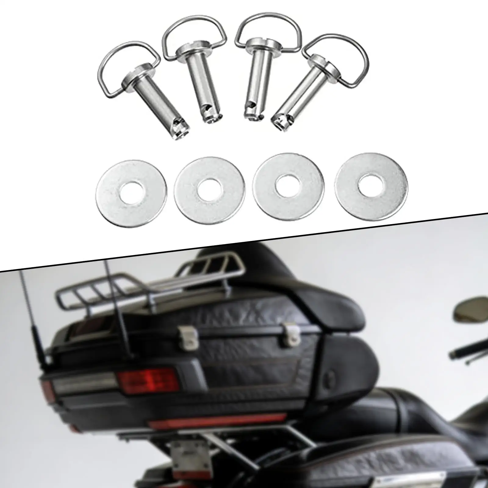 

Motorcycle Fastener Accessory Protection Replacement with Washers Maintenance Spare Part for Road Glide Street Glide