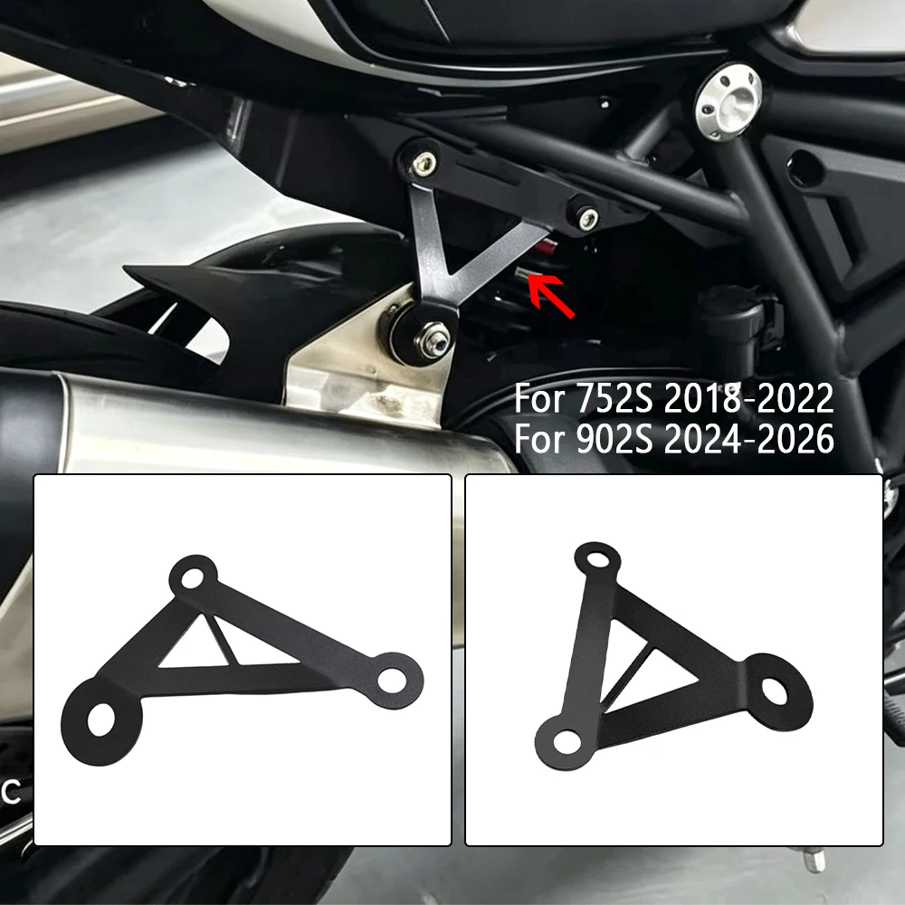 Exhaust Bracket Holder Hanger For Benelli 752S 2018-2022 902S 2024-2026 Motorcycle Accessories Rear Footrest Cover Plate