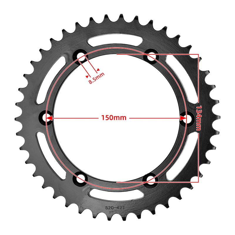 520 سلسلة 14T الجبهة 42T 50T الخلفية ضرس كيت لكاواساكي KLX250 KLX 250 S 2006 2007 2009-2019 2020 250 D-Tracker X 1998-2016 #2